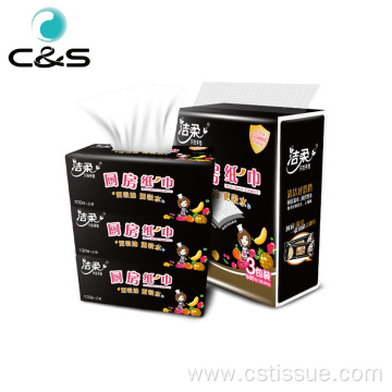 Biodegradable Kitchen Paper Disposable Paper Oil Absorption